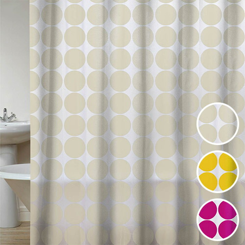 楽天市場】【在庫限り】シャワーカーテン プレインサークル 間仕切り