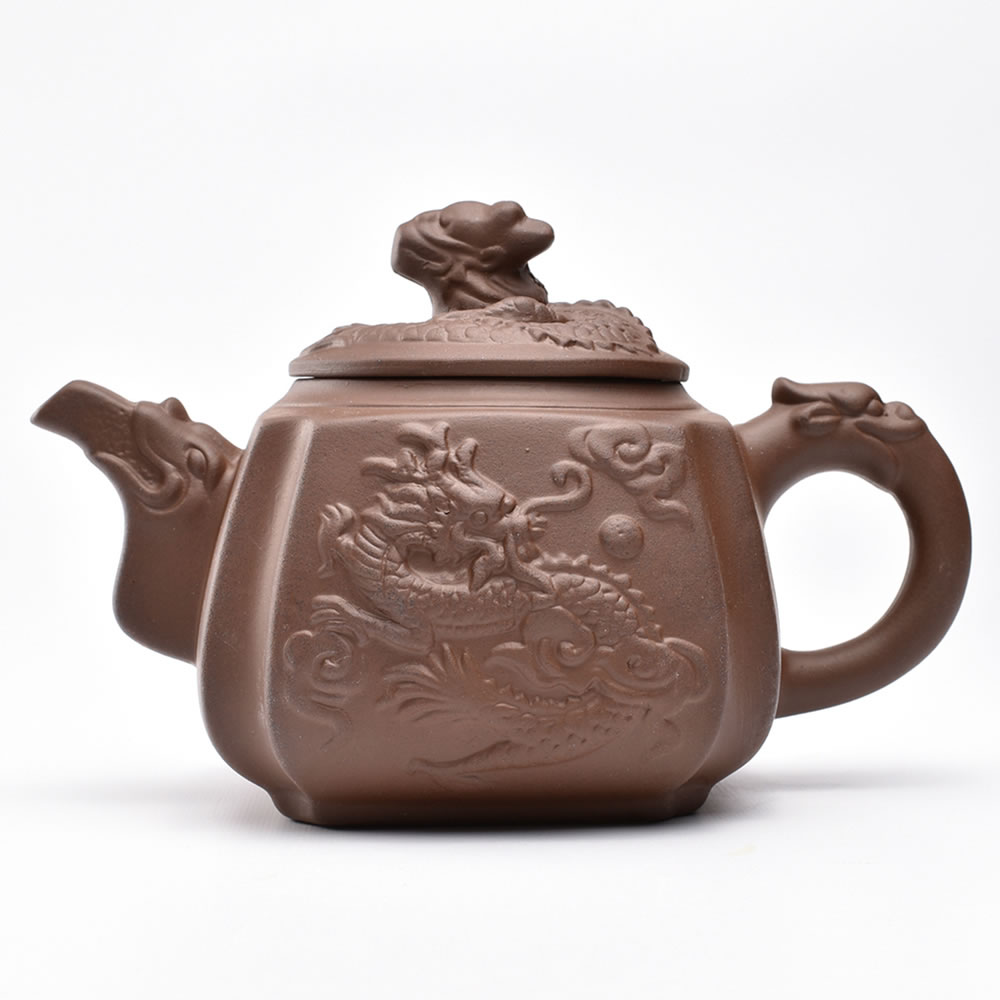 茶器 六方紫砂壷茶壺 煎茶器 茶道具 工芸品 置物 茶器 六方紫砂壷茶壺