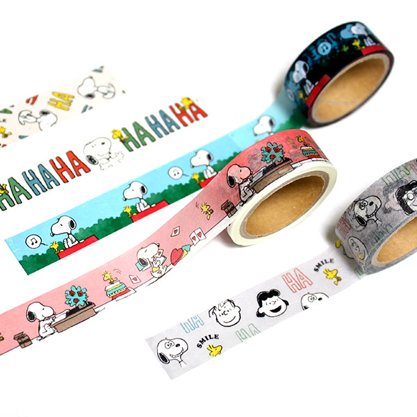楽天市場】スヌーピー マスキングテープアソート{ 文具 キャラクター