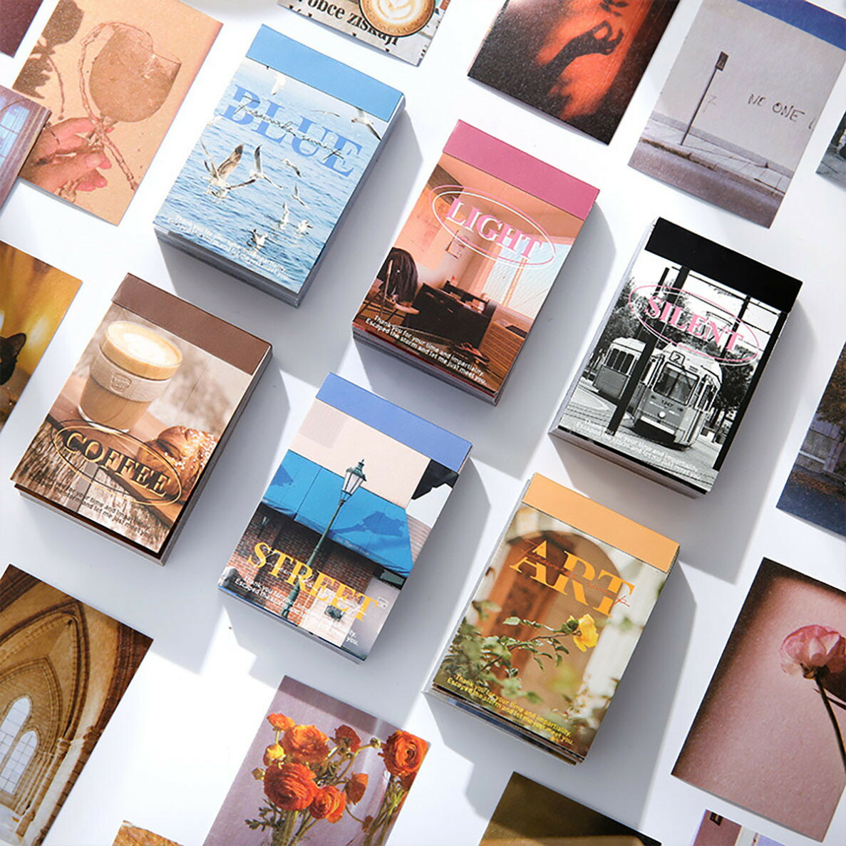 楽天市場】【50枚】 pastステッカーブック 紙モノ 海外シール