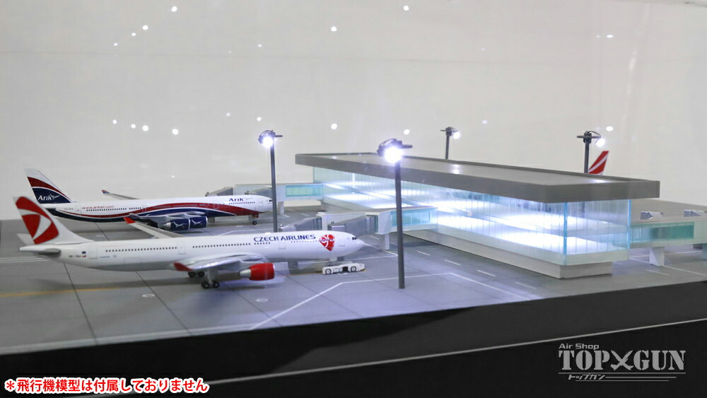 空港ジオラマ模型 DeltaGroove 1514 terminal 1/400 空港ジオラマ模型