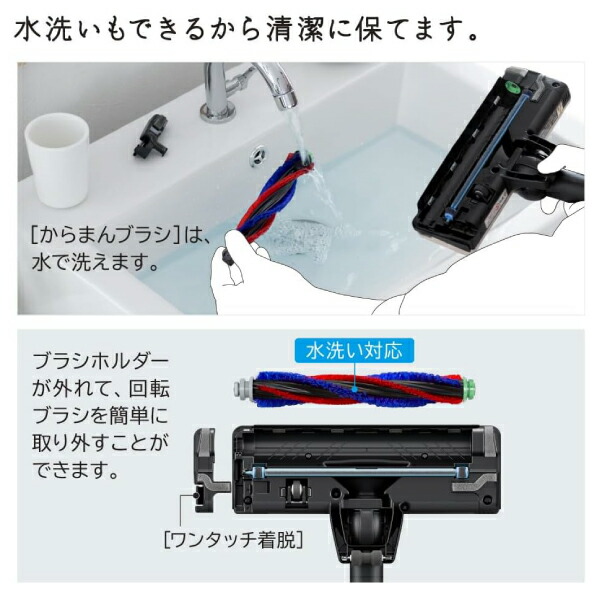 楽天市場】日立 かるパックスティック PKV-BK50P(C)とGP-S120FS 日立