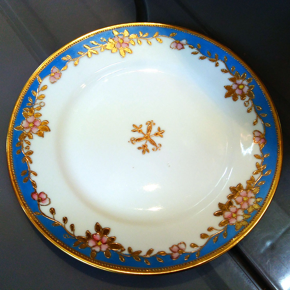 希少 洋食器 Noritake ノリタケ 金彩色絵 大皿6枚 中皿6枚 丸皿 希少