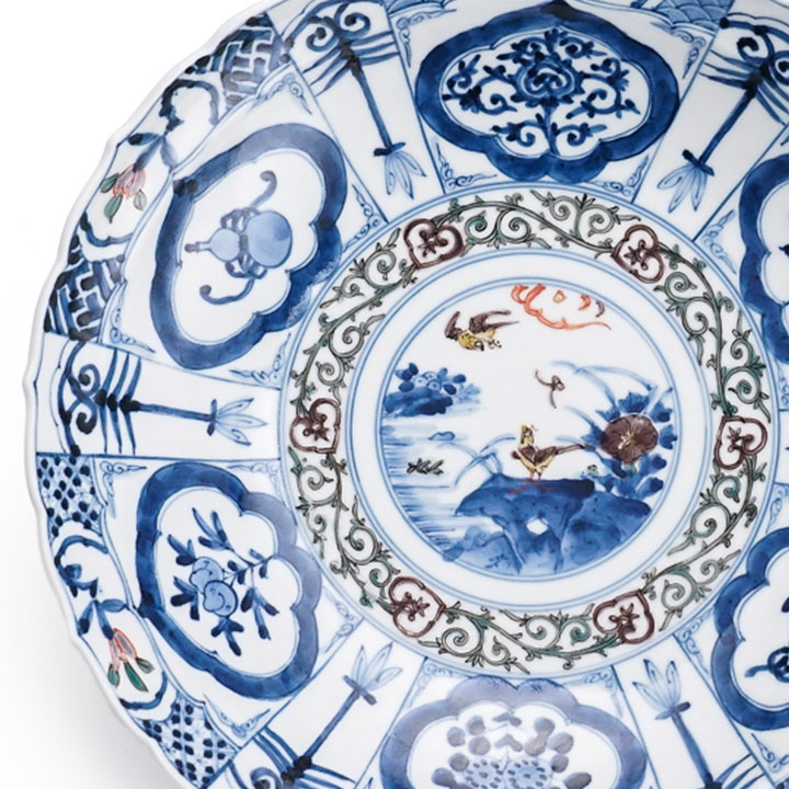 九谷焼8号盛鉢 九谷焼8号盛鉢 九谷焼8号盛鉢 盛鉢 - 九谷焼和食器の