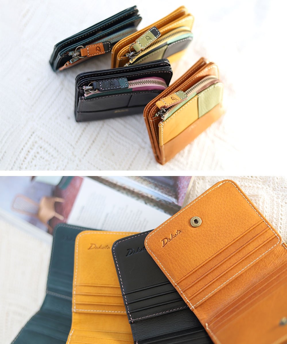 楽天市場】【ノベルティ付】ダコタ Dakota 二つ折り財布 ブロッコ