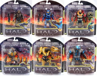 マクファーレントイズ HALO REACH シリーズ2 フィギュア4体セット マクファーレントイズ HALO REACH シリーズ2 フィギュア4体セット