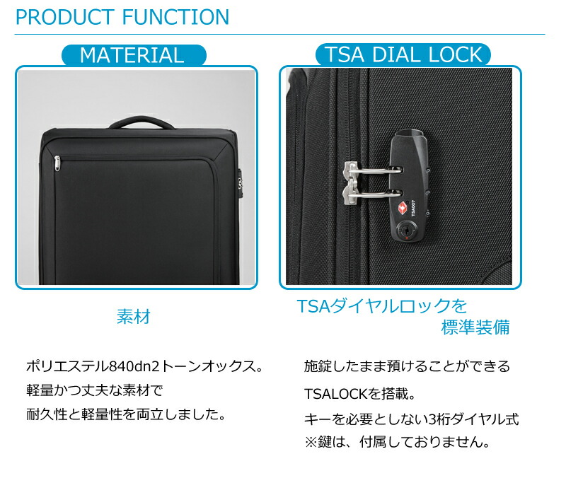 ace. キャリーケース 機内持込可 TSAロック 35L 2泊3日 旅行 美品 楽天