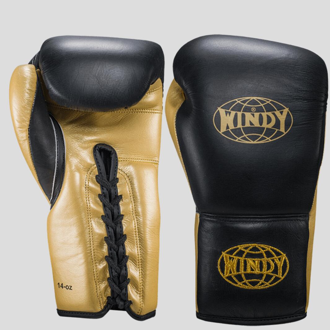 WINDY ボクシンググローブ 16oz レッグガード ブラック WINDY