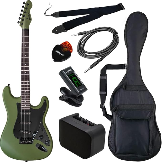 美品☆SELDER ST-16 ストラトタイプ メタリックレッド 新品弦交換