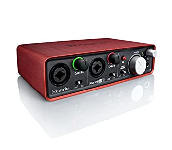 楽天市場】focusrite scarlett 2i2 オーディオインターフェイスの通販