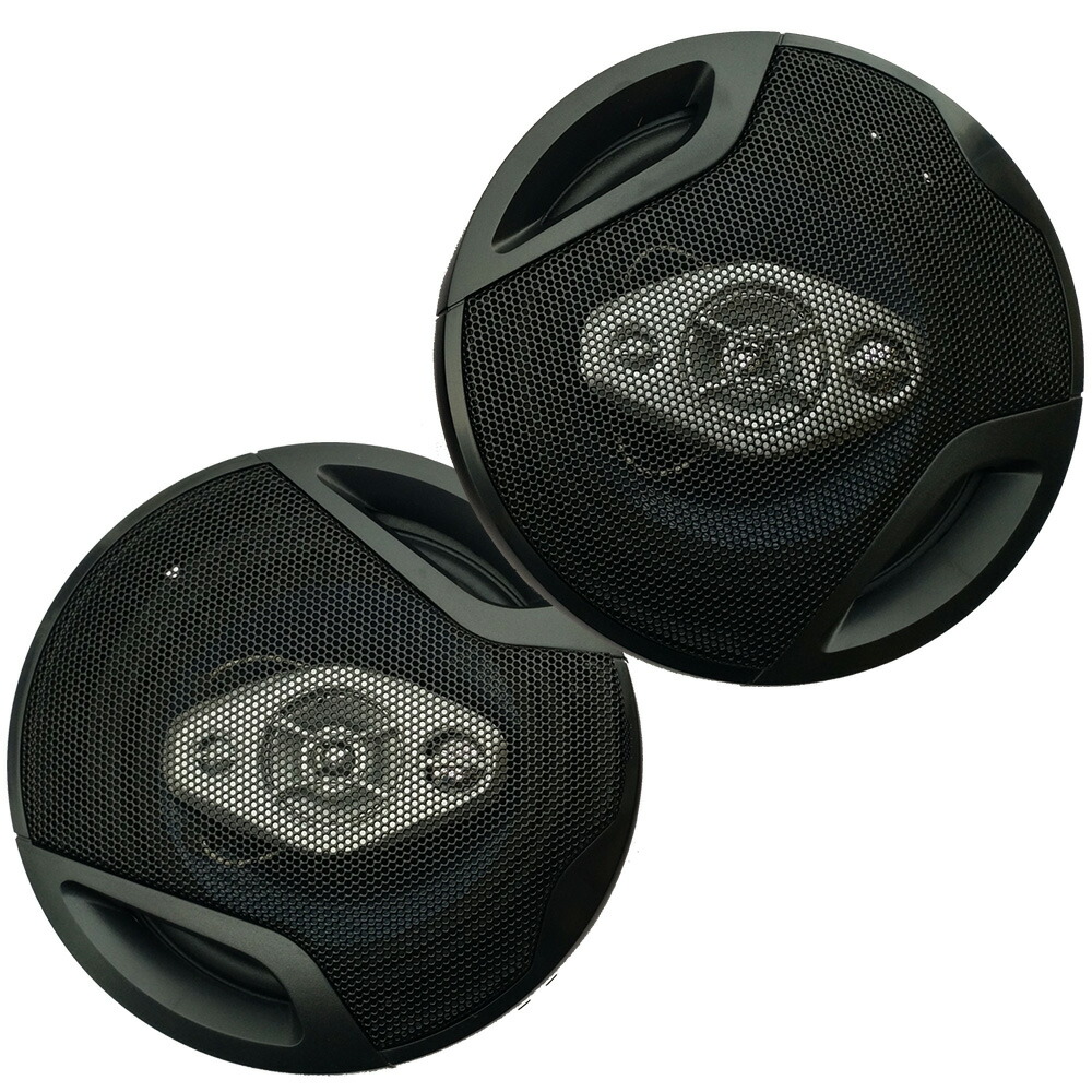 楽天市場】カースピーカー 16cm 2個セット 置き型 ツイーター