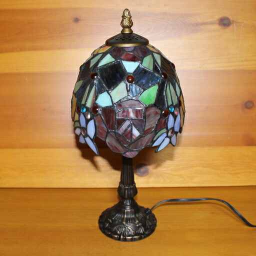 楽天市場】ステンドグラスランプ優雅な薔薇 （タイニーキャンディ Tiny