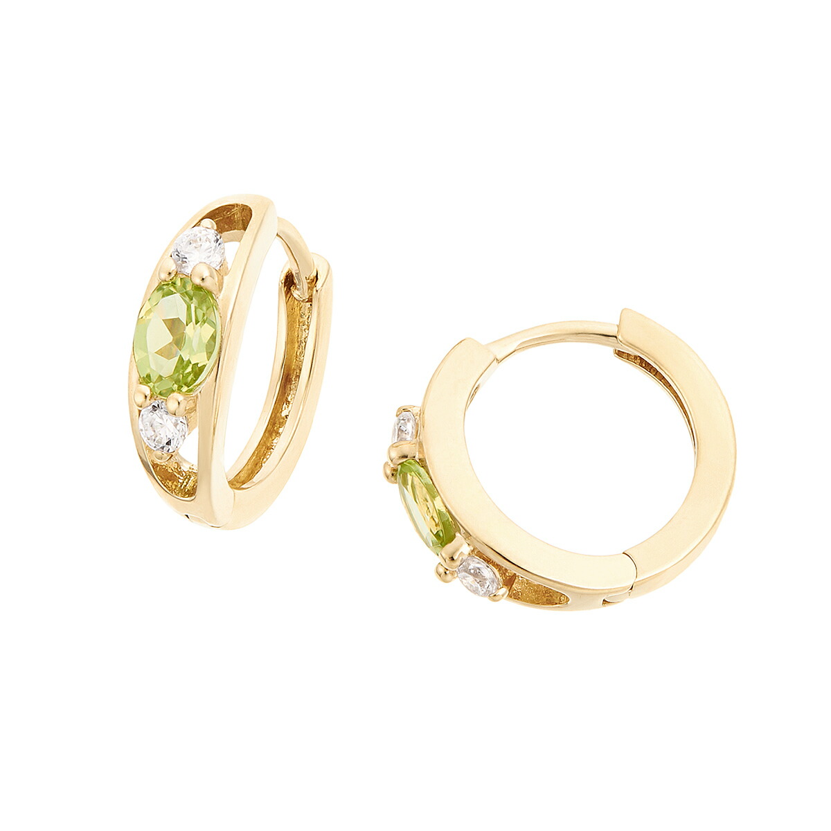 楽天市場】K10イエローゴールドペリドットピアス : ジュエリーツツミ