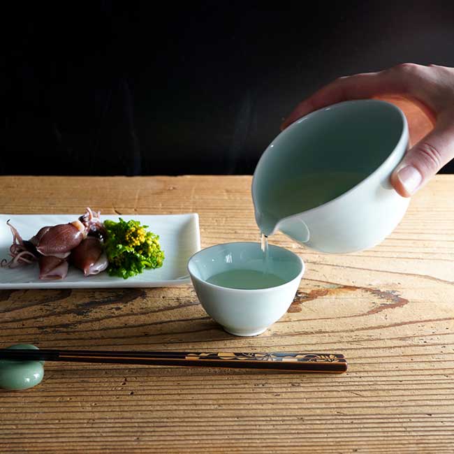 酒器 片口 亥 直径約14㌢ WDH/酒器 片口・ぐい呑2個セット -燗酒・冷酒