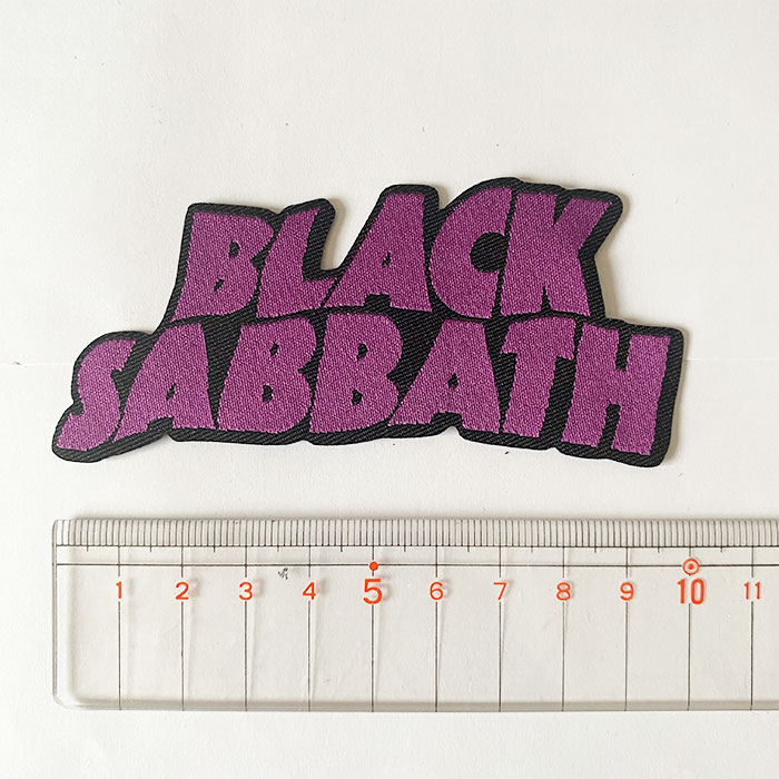 楽天市場】ワッペン パッチ BLACK SABBATH ブラック・サバス ロゴ