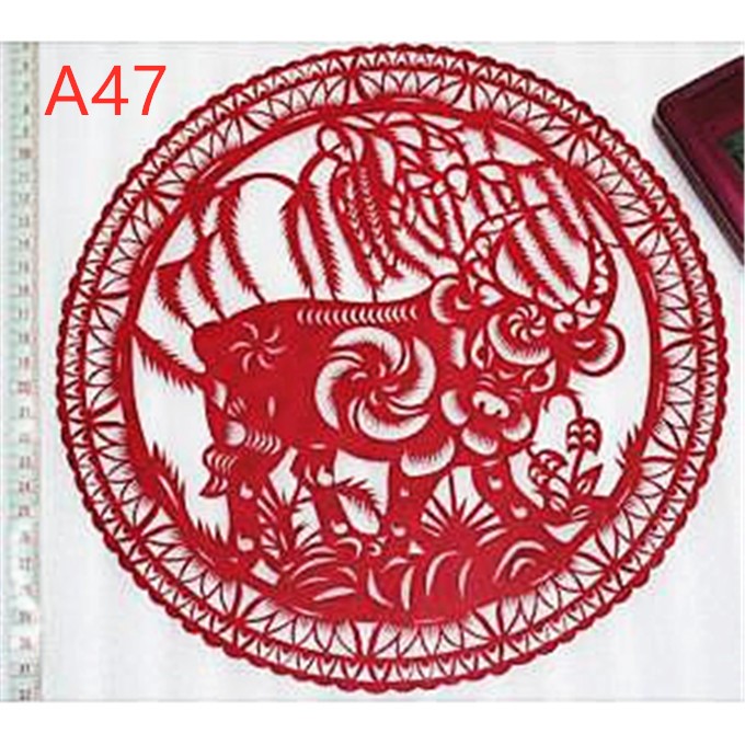 中国剪紙 水滸伝 切り絵 108枚全部揃い ヴィンテージ 1980年代 中国