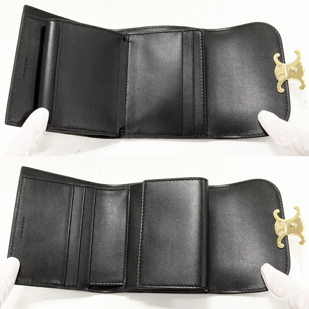 楽天市場】セリーヌ 三つ折り財布(小銭入れあり) 二つ折り財布