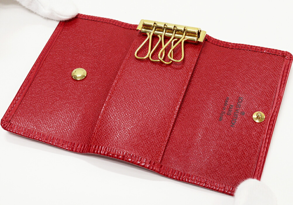 楽天市場】ルイヴィトン 4連キーケース エピ カスティリアンレッド