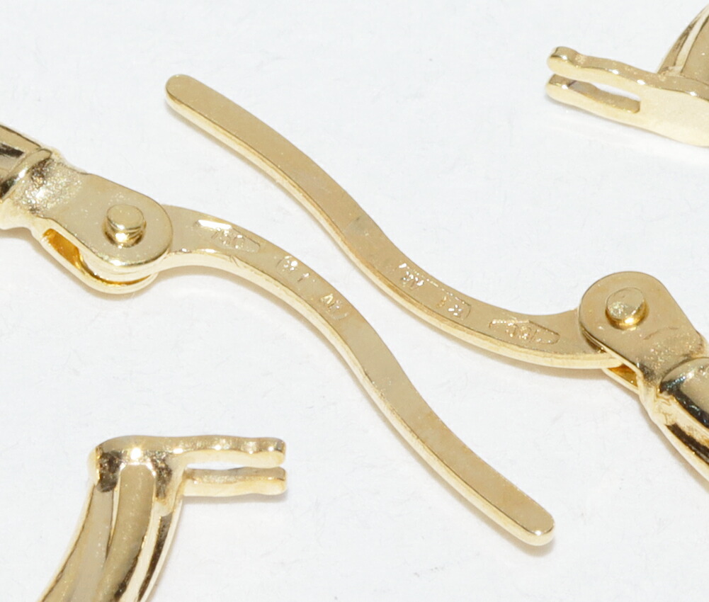 楽天市場】ウノアエレ ピアス K18YG フープピアス : たかみ質店楽天市場店