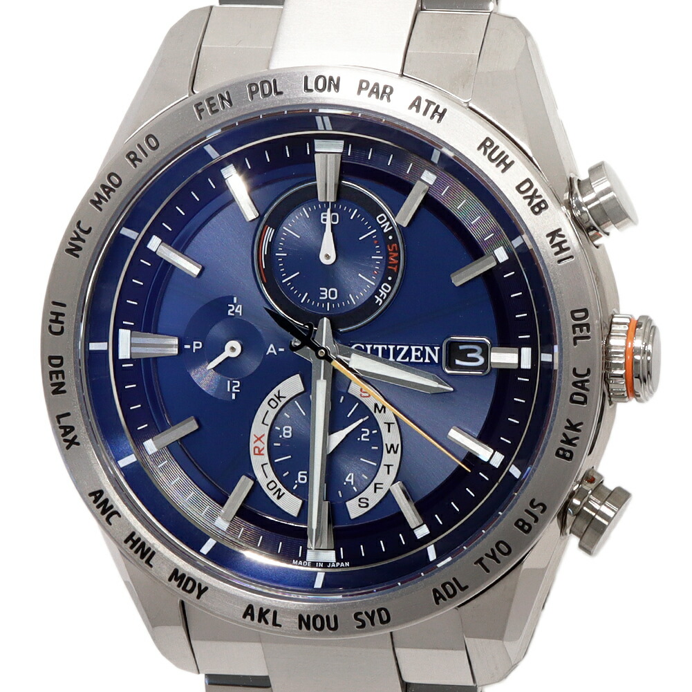 楽天市場】シチズン アテッサ ACT AT8181-63L H800-T025862 メンズ