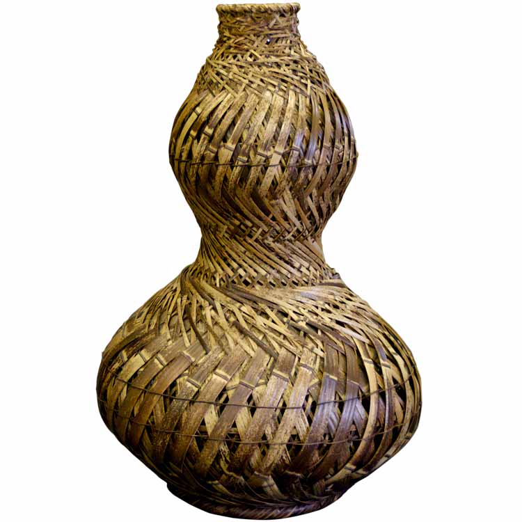 楽天市場】【国産】送料無料 虎竹ひょうたん花かご 花籠 はなかご 花