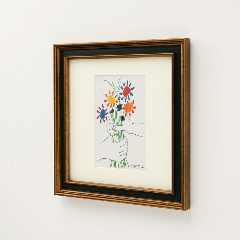 ピカソ リトグラフ 花 Pablo Picasso（パブロ・ピカソ）「花束