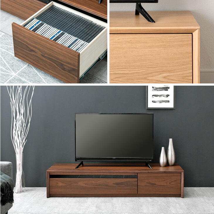 楽天市場】テレビ台 150cm 完成品 天然木 テレビボード TV台