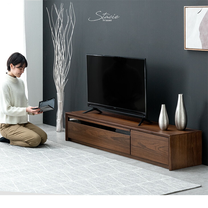 楽天市場】テレビ台 150cm 完成品 天然木 テレビボード TV台