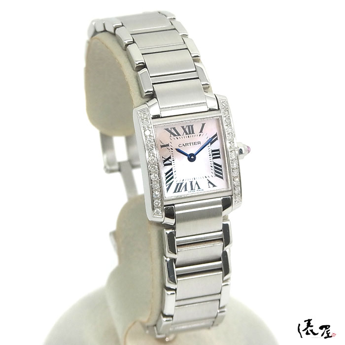 楽天市場】【国際保証書】カルティエ タンクフランセーズ SM ダイヤ