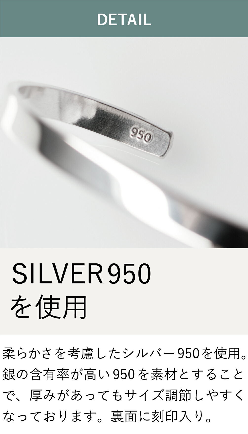 楽天市場】バングル メンズ シルバー950 アクセサリー シンプル