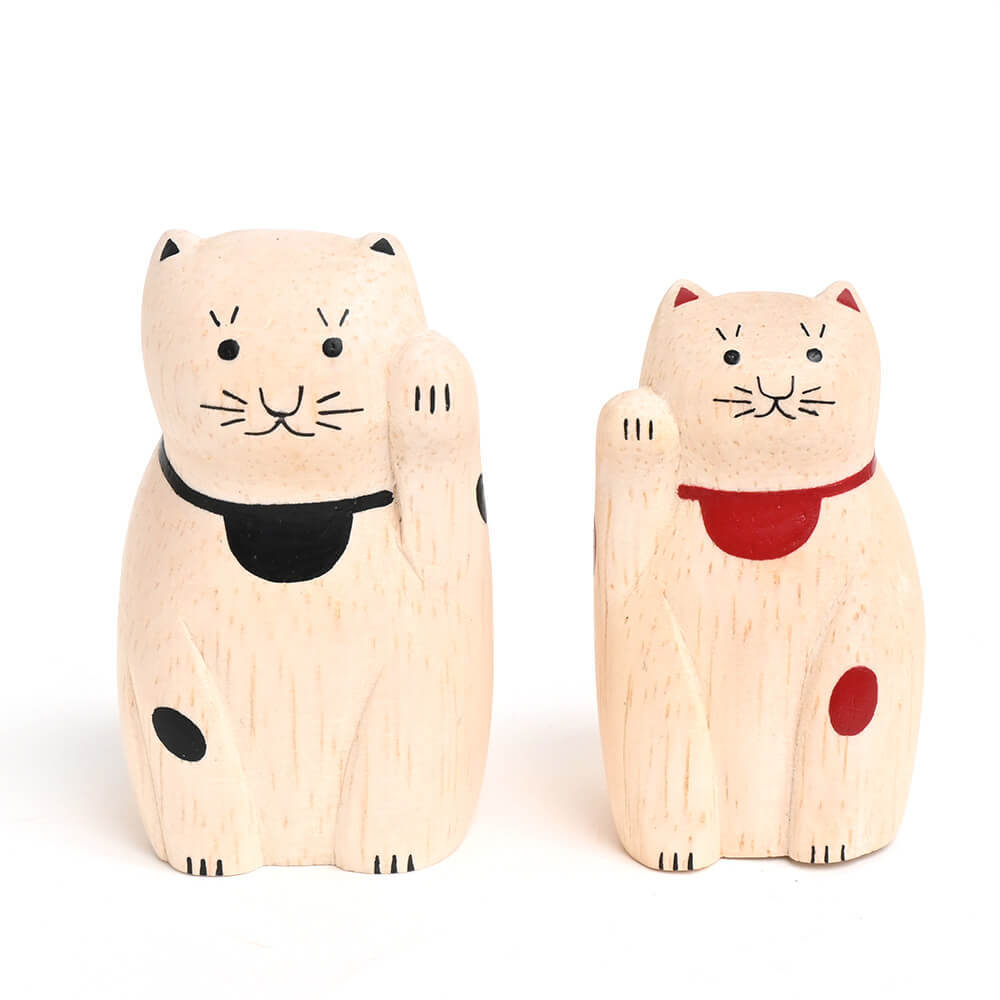 楽天市場】ENGIMON/まねきねこ T-Lab. インドネシア 木製 手作り 雑貨