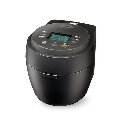 楽天市場】三菱電機 NJ-BW10G-B 炭漆黒 0.5〜5.5合 炊飯器 本炭釜 紬
