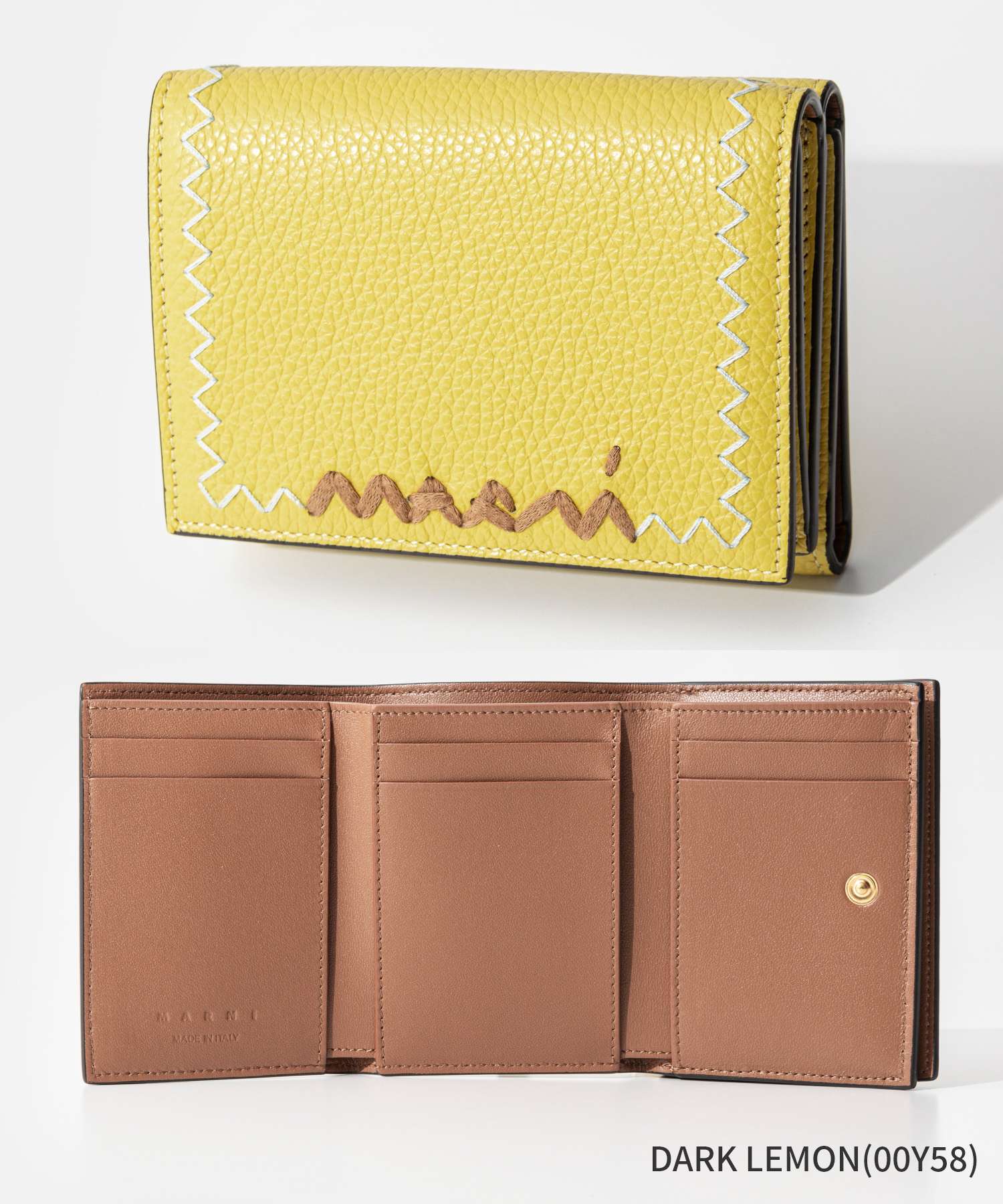 楽天市場】マルニ MARNI TRIFOLD WALLET WITH MARNI SYMBOL LOGO 三