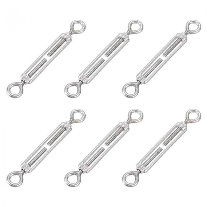 楽天市場】uxcell 6個セット M5 アイ・アイ ターンバックル ワイヤー