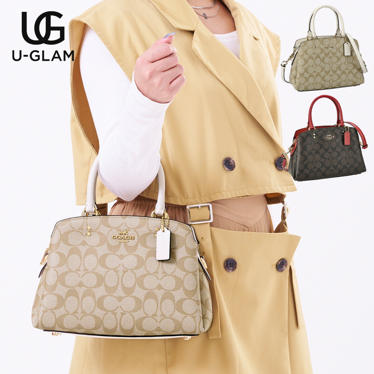 楽天市場】COACH コーチ バッグ ハンドバッグ 91494 レディース MINI