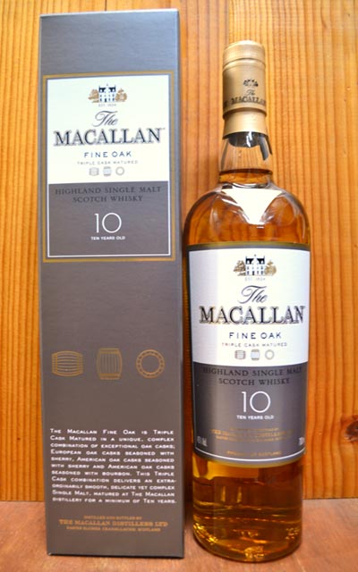 The The MACALLAN 10years old ザ・マッカラン10年 40度 Macallan 10年