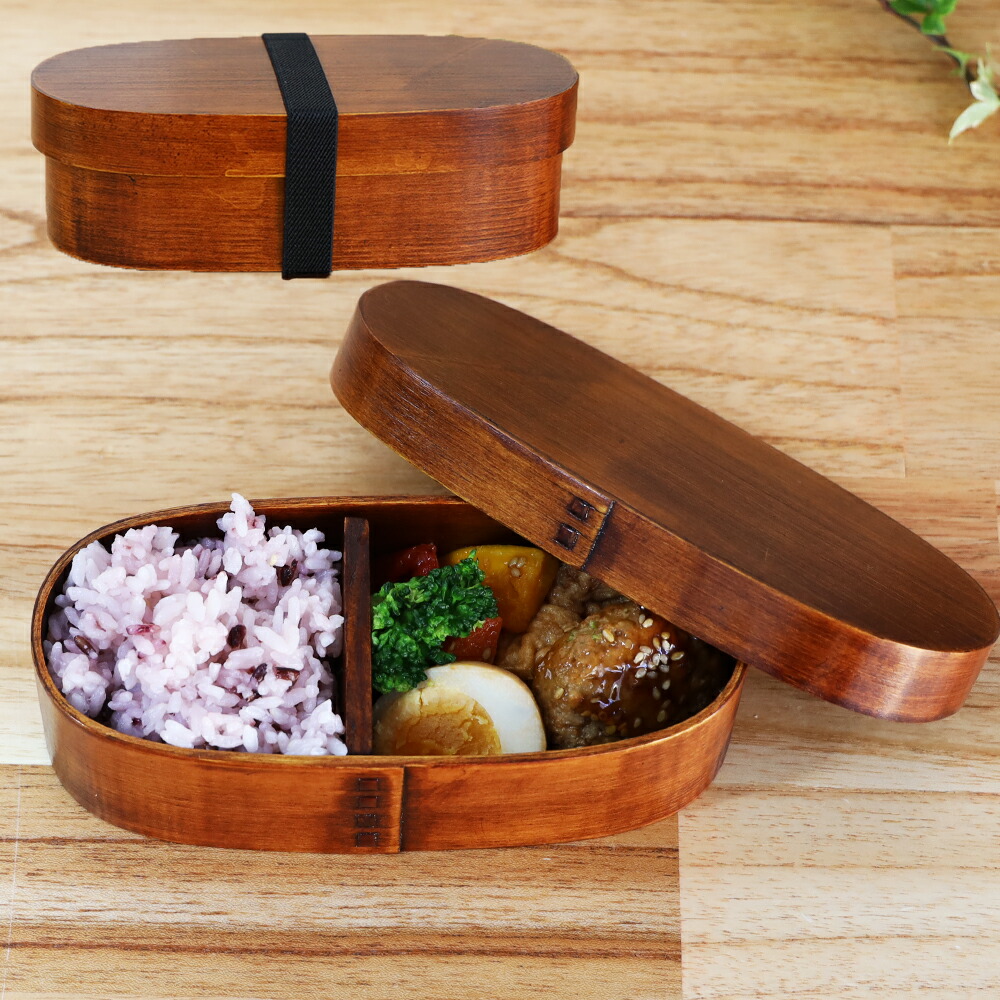 楽天市場】曲げわっぱ弁当箱 楕円の通販