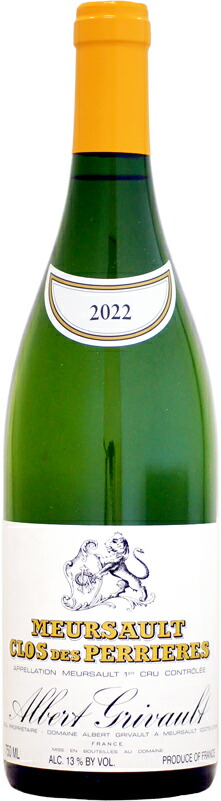 楽天市場】ドメーヌ・アルベール・グリヴォ ムルソー 1er クロ・デ