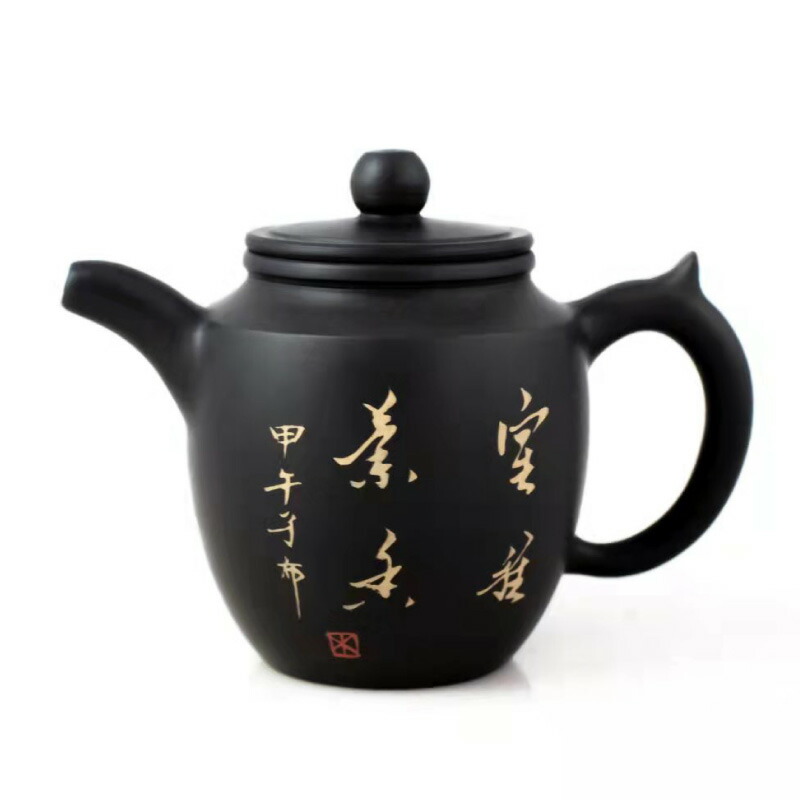 楽天市場】建水紫陶 手作り 中国茶器 220~260ml 茶壺 陶器 急須 磁器