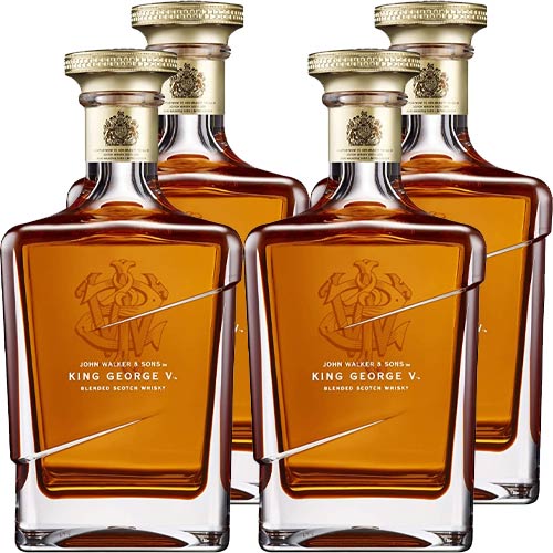 楽天市場】4本/1箱 ジョニーウォーカー キングジョージ5世 ブルー