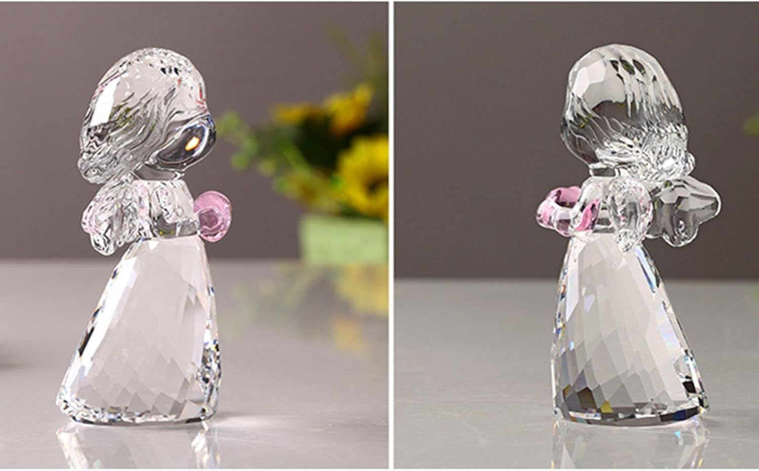 バカラ クリスタル 置物 天使 女神 祈り 箱無し no.157 バカラ