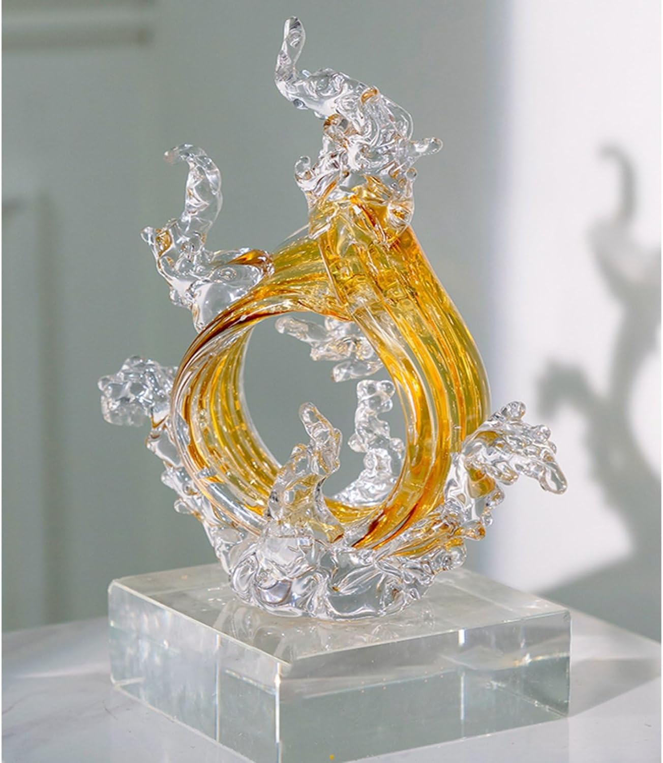 Virgin クリスタル 日本支社用 オブジェ Virgin クリスタル 日本支社用