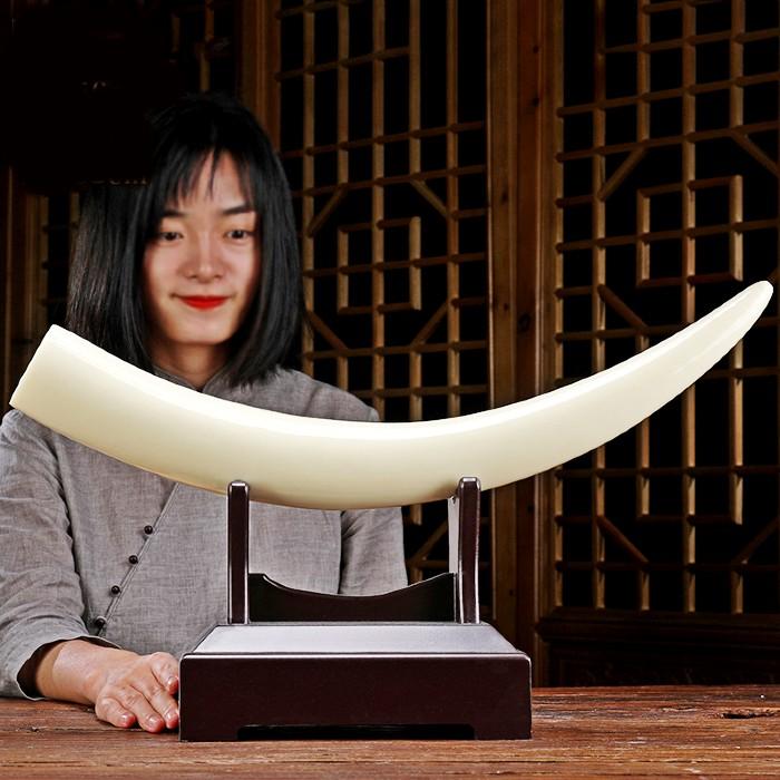 20cm 一牙象牙風 置物