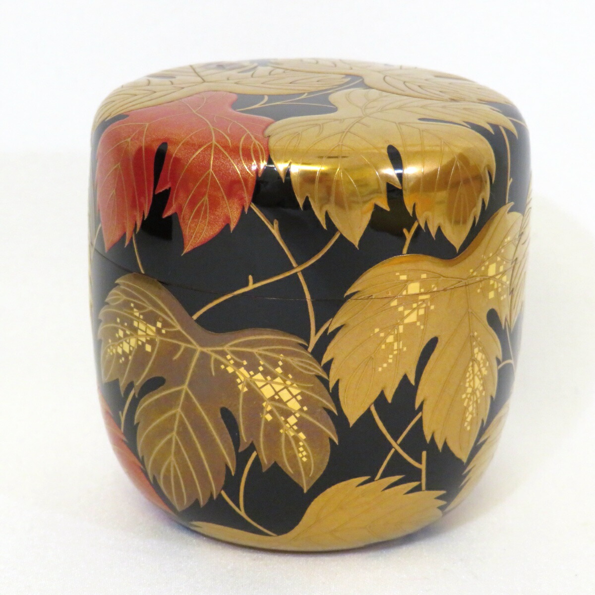 楽天市場】【季節の茶道具】漆匠二代 山下甫斎作 蔦蒔絵 大棗 内梨地