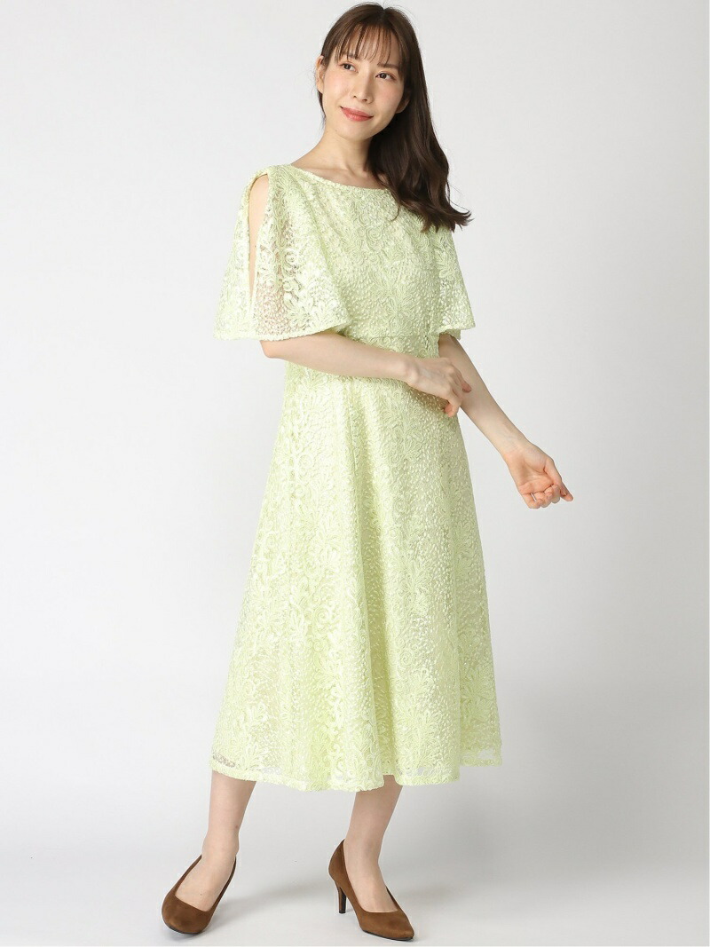 楽天市場】スパンコール刺繍ドレス CELFORD セルフォード ワンピース