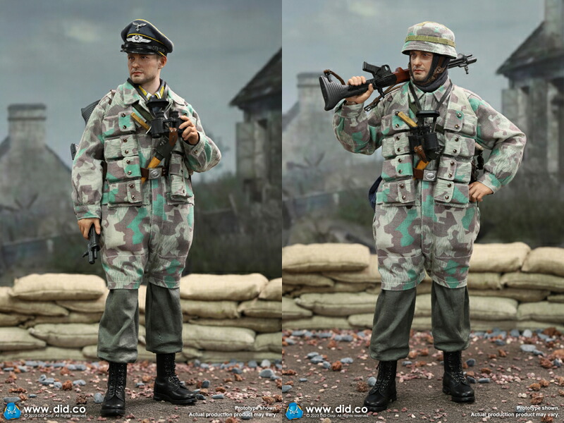 WWII ドイツ パラシュート兵 フィギュア WWII ドイツ パラシュート兵