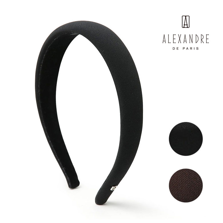 楽天市場】アレクサンドル ドゥ パリ カチューシャ サテン 幅広 痛く