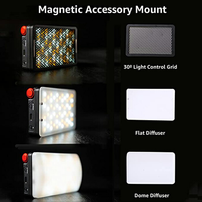 楽天市場】Aputure MC PRO RGBWW ポケットライト フルカラー CRI96+