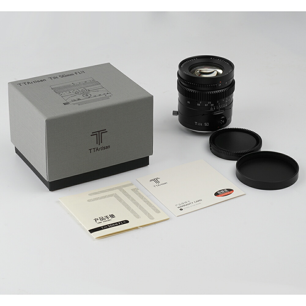 楽天市場】TTArtisan 50mm F1.4 ティルトレンズ フルサイズ 大口径 単