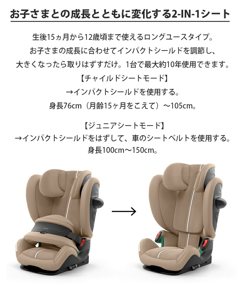 楽天市場】新型 2025 サイベックス 正規品 パラス G2 チャイルドシート